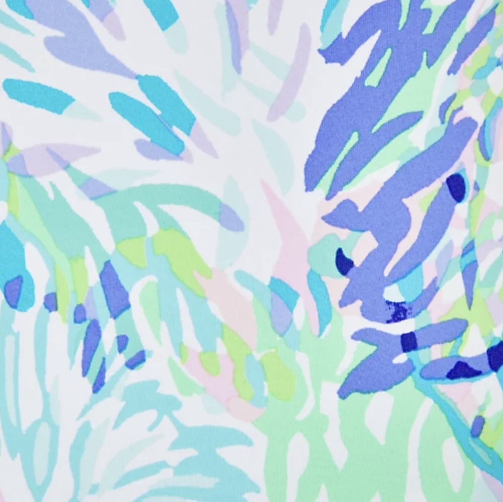 {Lilly Pulitzer} Brand New Lagoon Sarong Hipster Bikini Bottoms - Picture 4 of 7